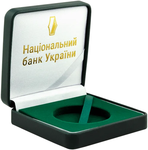 Футляр для одноунцієвої срібної монети