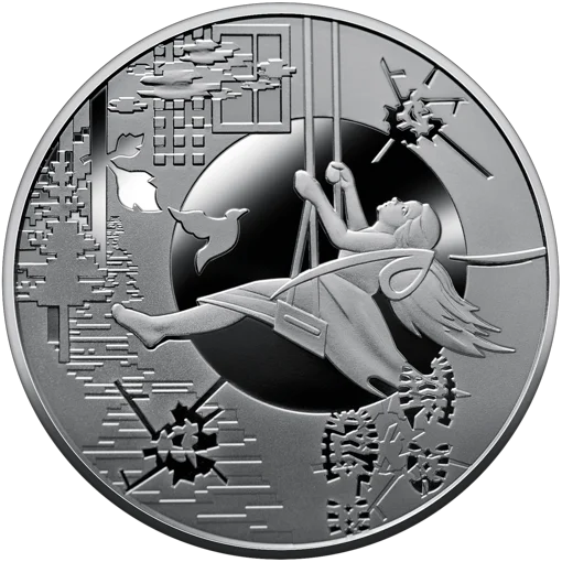 Пам`ятна медаль `Київщина. Міста героїв: Буча, Гостомель, Ірпінь`