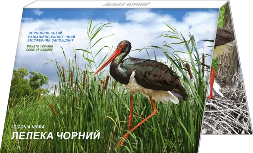 Чорнобиль. Відродження. Лелека чорний у сувенірному пакованні (н)